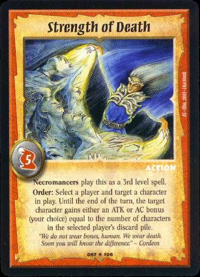 Strength of Death - Foil